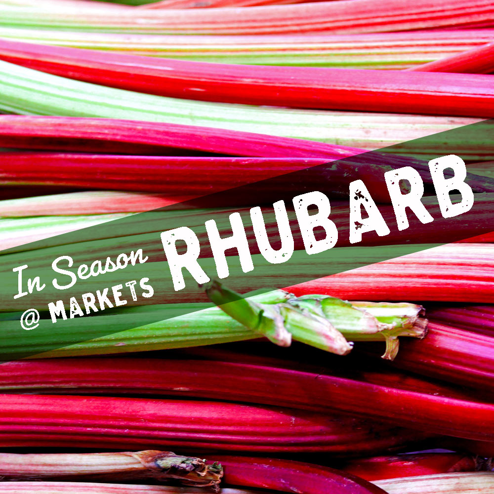 pile of multiple colored rhubarb